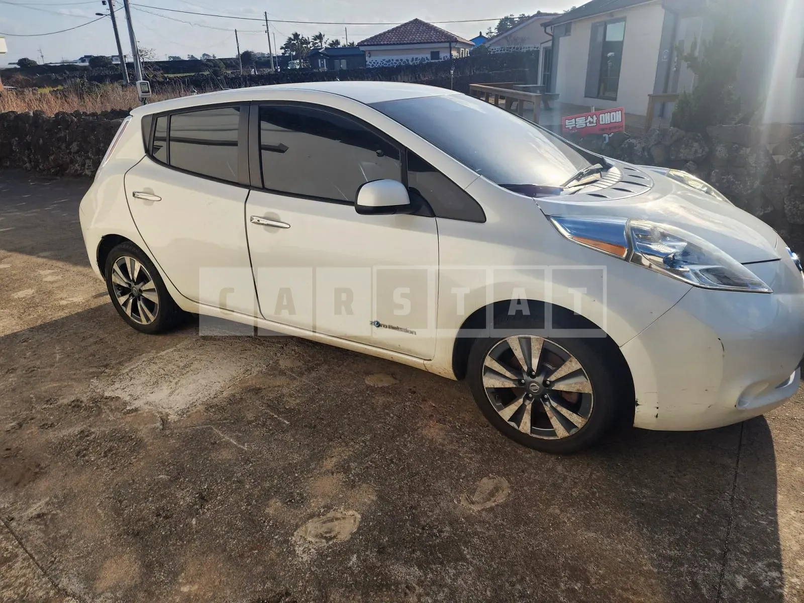 Photo 2 of 8: 2017 Nissan Leaf Sl — Korean insurance auction