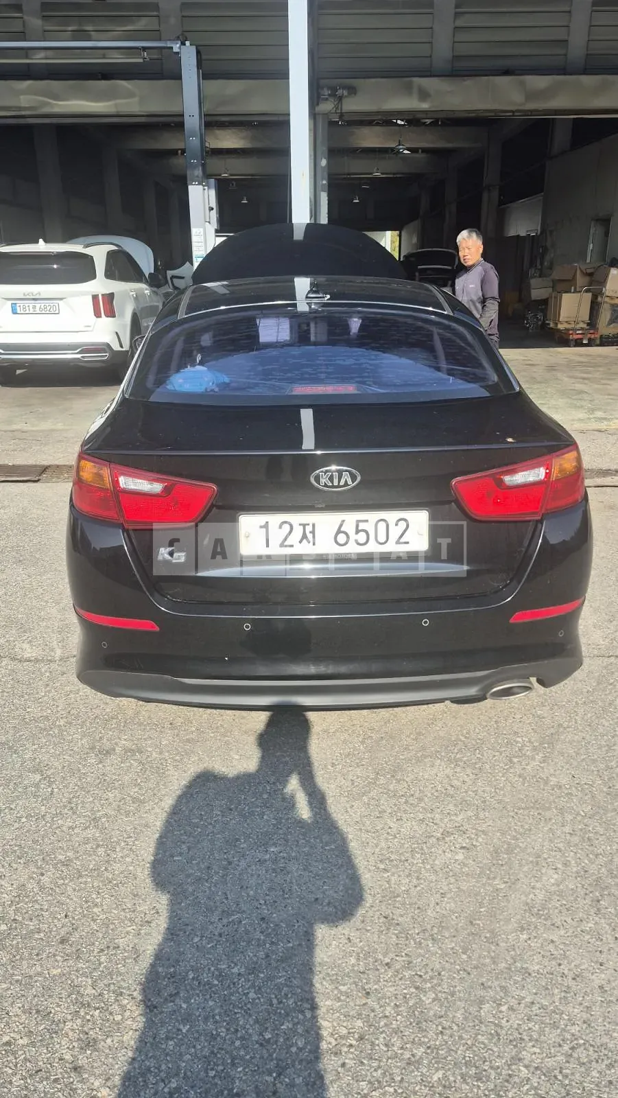 Photo 3 of 3: 2015 Kia K5 2.0, VIN KNAGL419BFA591910 — Korean insurance auction