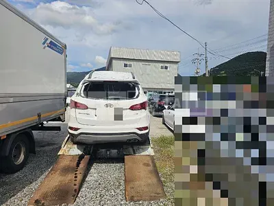 Photo 1 of 7: 2018 Hyundai Santa Fe DM — Korean insurance auction