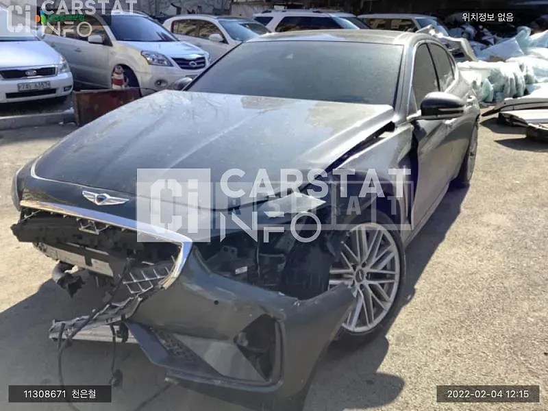 Photo 2 of 17: 2019 Genesis G70, VIN KMTG341ADKU036749 — Korean insurance auction