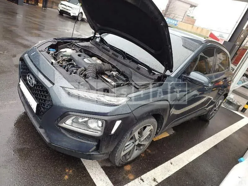 Photo 2 of 14: 2019 Hyundai Kona, VIN KMHK4815GKU418721 — Korean insurance auction