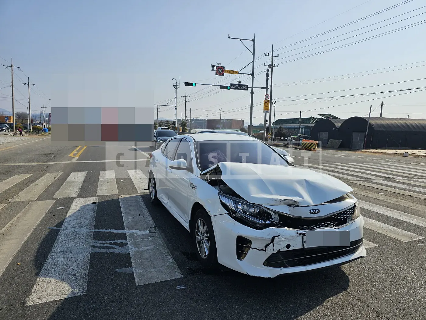 Photo 3 of 3: 2017 Kia K5 2.0(LPI), VIN KNAGU416BJA199535 — Korean insurance auction