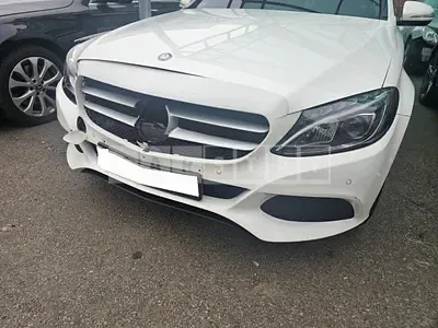Photo 1 of 8: 2015 Mercedes-Benz C200, VIN WDDWF4CB9FF189191 — Korean insurance auction