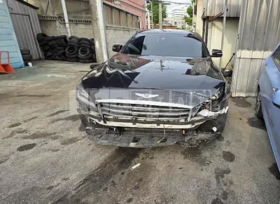 Photo 1 of 19: 2017 Hyundai Genesis G80, VIN KMHGM41DDJU257604 — Korean insurance auction