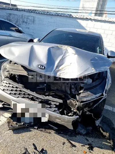 Photo 1 of 24: 2020 Kia K5 2.0 Hybrid, VIN KNAG241JBLA001083 — Korean insurance auction