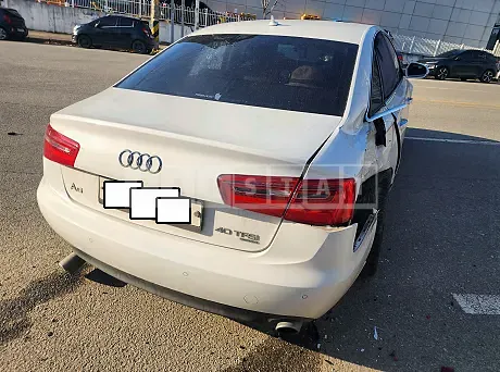 Photo 2 of 6: 2015 Audi A6 40 TFSI quattro, VIN WAUZZZ4G0FN034862 — Korean insurance auction