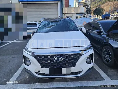 Photo 1 of 14: 2018 Hyundai Santa Fe TM 2.2, VIN KMHS381CBKU023445 — Korean insurance auction