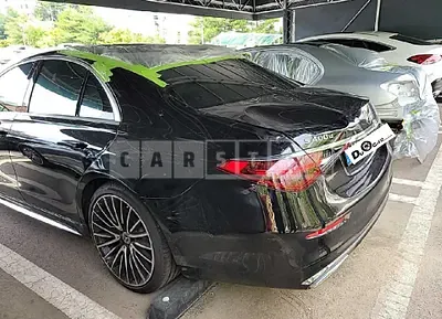 Photo 1 of 17: 2022 Mercedes-Benz S400d 4Matic, VIN W1K6F3DB8NA094061 — Korean insurance auction