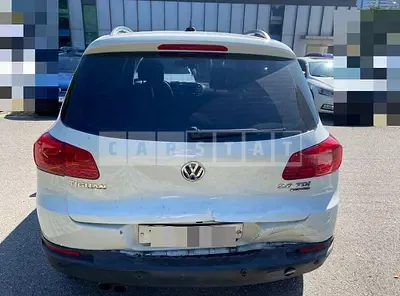 Photo 1 of 27: 2015 Volkswagen Tiguan 2.0 TDI Blue Motion, VIN WVGZZZ5NZFW537392 — Korean insurance auction