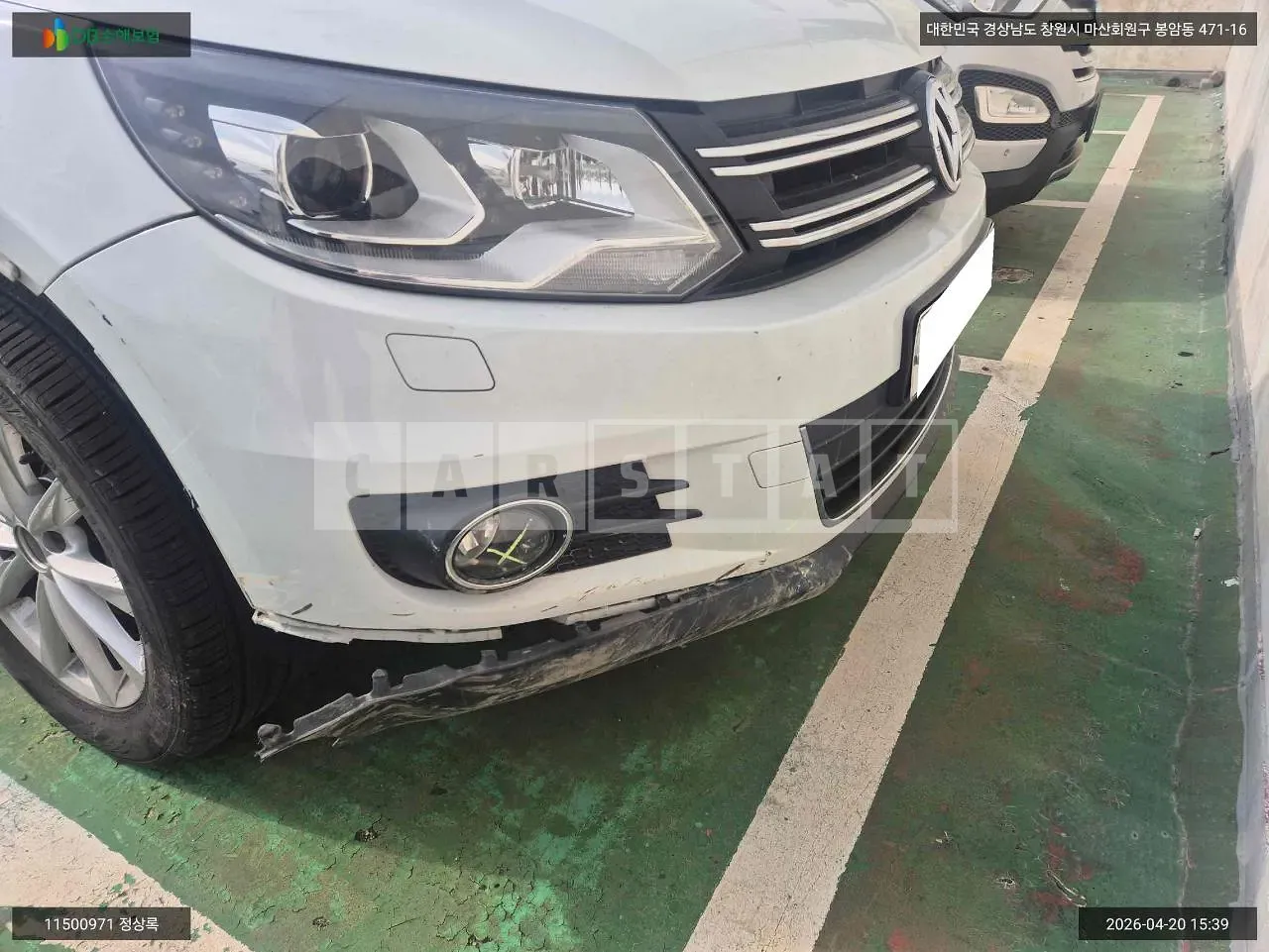 Photo 2 of 26: 2016 Volkswagen Tiguan 2.0 TDI BMT, VIN WVGZZZ5NZGW552660 — Korean insurance auction