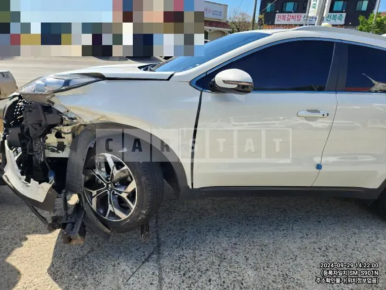 Photo 2 of 2: 2018 Kia Sportage 2.0 — Korean insurance auction