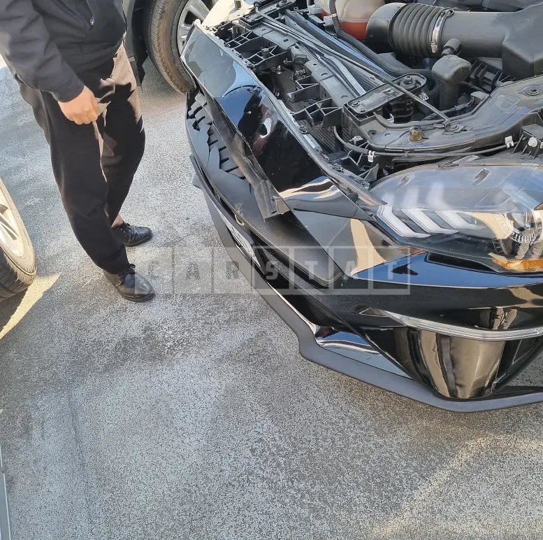Photo 2 of 18: 2019 Ford Mustang 2.3 Coupe, VIN 1FA6P8TH3K5165641 — Korean insurance auction