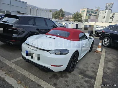 Photo 1 of 43: 2021 Porsche 718 Boxster GTS 4.0, VIN WP0CD2982NS228096 — Korean insurance auction