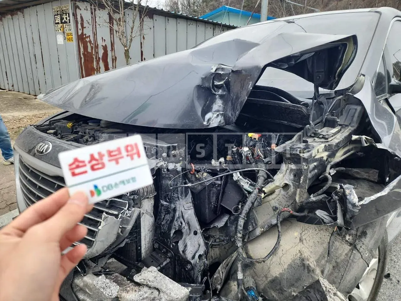 Photo 2 of 26: 2015 Kia Carnival, VIN KNAMC81ABGS187656 — Korean insurance auction