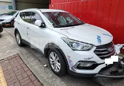 Photo 1 of 15: 2018 Hyundai Santa Fe, VIN KMHSW81UBJU843766 — Korean insurance auction