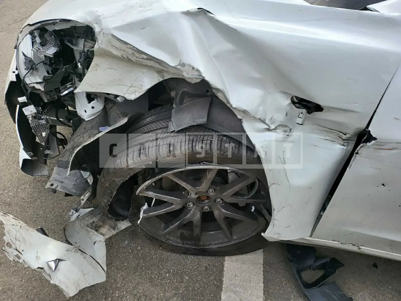 Photo 2 of 48: 2020 Tesla Model 3 Long Range, VIN 5YJ3E1EB3LF756250 — Korean insurance auction