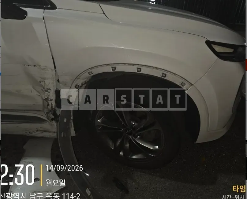Photo 2 of 6: 2019 Hyundai Santa Fe 2.0 — Korean insurance auction