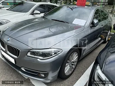 Photo 1 of 11: 2015 BMW 528i, VIN WBA5A5107FG176104 — Korean insurance auction