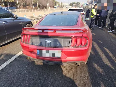 Photo 1 of 12: 2020 Ford Mustang 2.3 Coupe, VIN 1FA6P8THXL5161040 — Korean insurance auction