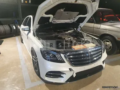 Photo 1 of 4: 2018 Mercedes-Benz S560 4Matic, VIN KL90A4AFGJZ100042 — Korean insurance auction