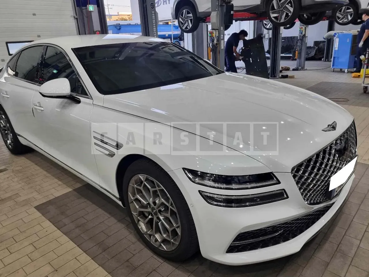 Photo 2 of 24: 2023 Genesis G80, VIN KMTGB41CDRU220399 — Korean insurance auction