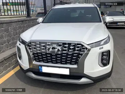 Photo 1 of 20: 2022 Hyundai Palisade, VIN KMHR381EBNU485026 — Korean insurance auction