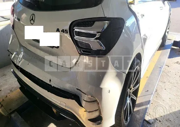 Photo 2 of 16: 2018 Mercedes-Benz AMG A45 4Matic, VIN WDDBF5CB2JJ744850 — Korean insurance auction