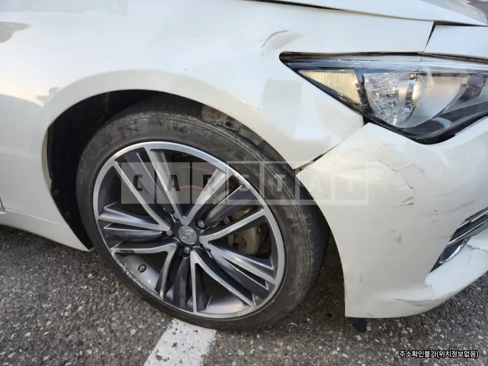 Photo 2 of 5: 2016 Infiniti Q50 2.2d — Korean insurance auction