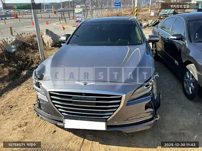 Photo 1 of 12: 2016 Hyundai Genesis, VIN KMHGM41DDGU156628 — Korean insurance auction