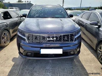 Photo 1 of 8: 2022 Kia Sorento, VIN KNARK81BGNA118625 — Korean insurance auction