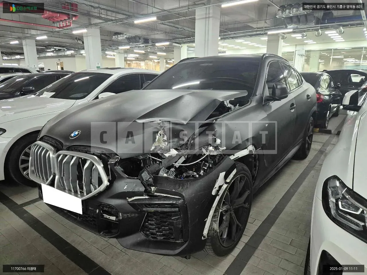 Photo 2 of 12: 2022 BMW X6 xDrive40i, VIN WBACY6104N9N38224 — Korean insurance auction