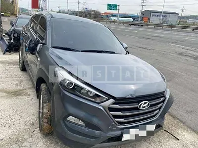 Photo 1 of 10: 2016 Hyundai Tucson, VIN KMHJ2815GGU162238 — Korean insurance auction