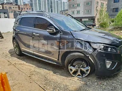 Photo 1 of 6: 2015 Kia Sorento, VIN KNAPH81BBFA079556 — Korean insurance auction