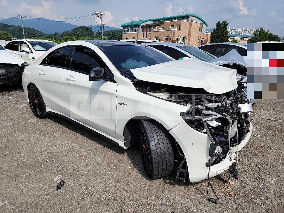 Photo 2 of 37: 2017 Mercedes-Benz CLA45 4Matic, VIN WDDSJ5CB3JN540694 — Korean insurance auction