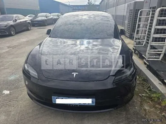 Photo 2 of 12: 2025 Tesla Model 3 RWD, VIN LRW3E7FS8SC610498 — Korean insurance auction