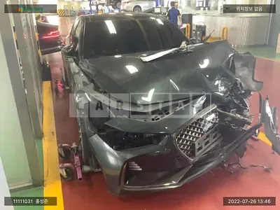 Photo 1 of 7: 2019 Genesis G70, VIN KMTG341ADKU029798 — Korean insurance auction