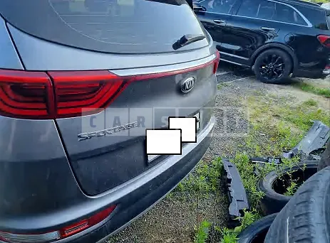 Photo 2 of 7: 2018 Kia Sportage, VIN KNAP781ABJK380652 — Korean insurance auction