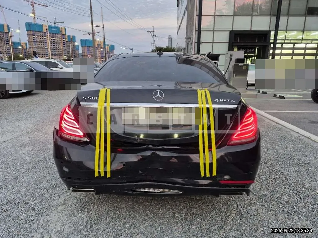 Photo 2 of 23: 2016 Mercedes-Benz S400 4Matic L — Korean insurance auction