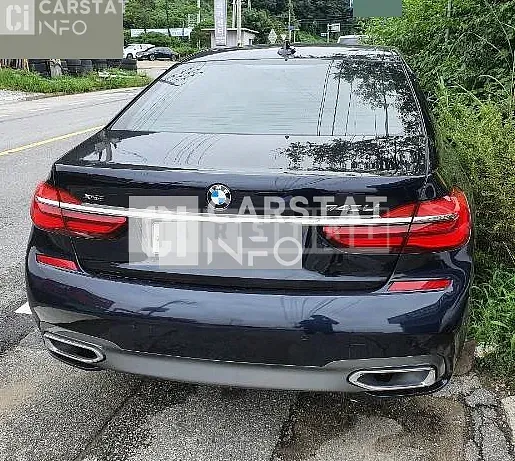 Photo 2 of 24: 2017 BMW 740Li xDrive, VIN WBA7E4107HGV25238 — Korean insurance auction