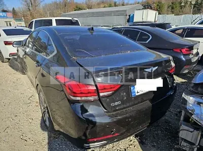 Photo 1 of 9: 2018 Hyundai G80, VIN KMHGM41DBJU291545 — Korean insurance auction