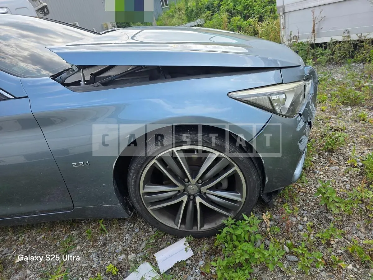 Photo 2 of 11: 2016 Infiniti Q50 2.2d — Korean insurance auction