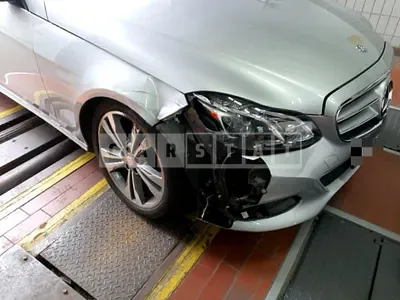 Photo 1 of 23: 2015 Mercedes-Benz E300 4Matic, VIN WDDHF8BB1FB124425 — Korean insurance auction