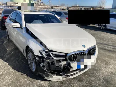 Photo 1 of 14: 2022 BMW 530i, VIN WBA71BH03NWX79553 — Korean insurance auction