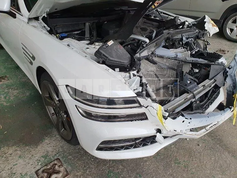 Photo 2 of 16: 2020 Genesis G80, VIN KMTGB41CDMU028664 — Korean insurance auction
