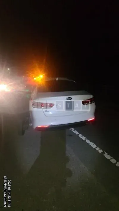 Photo 1 of 12: 2015 Kia K5 2.0(LPG), VIN KNAGT416BGA019609 — Korean insurance auction