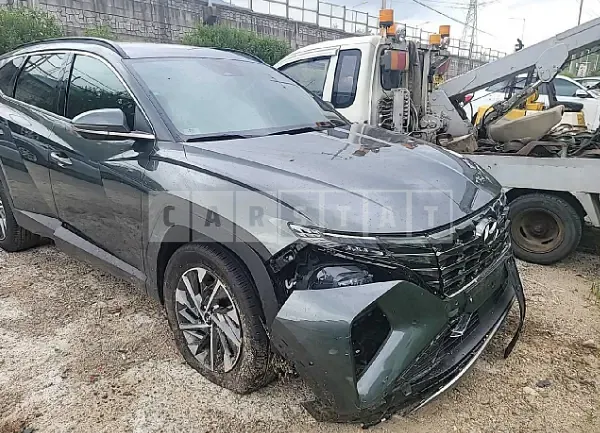 Photo 2 of 13: 2021 Hyundai Tucson, VIN KMHJE811BMU008494 — Korean insurance auction