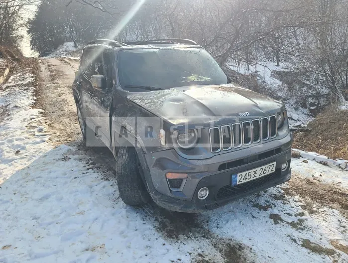 Photo 2 of 12: 2021 Jeep Zip Renegade 2.4 FWD, VIN 1C4NJCDB1MPM72849 — Korean insurance auction