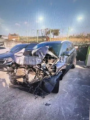 Photo 2 of 6: 2019 Hyundai Tucson, VIN KMHJ581ABKU984629 — Korean insurance auction