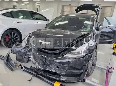 Photo 1 of 58: 2020 Tesla Model 3 Long Range, VIN 5YJ3E1EBXLF726016 — Korean insurance auction