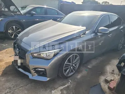 Photo 1 of 21: 2016 Infiniti Q50 2.2d, VIN JNKDV71E1GM551464 — Korean insurance auction